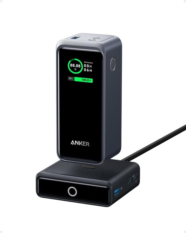 Power Bank Anker Prime 200W 20000mAh com Carregador de 100W